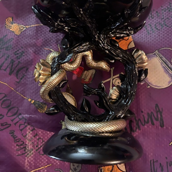 BBW - Halloween Snake & Rose Candleholder - Picture 6 of 7